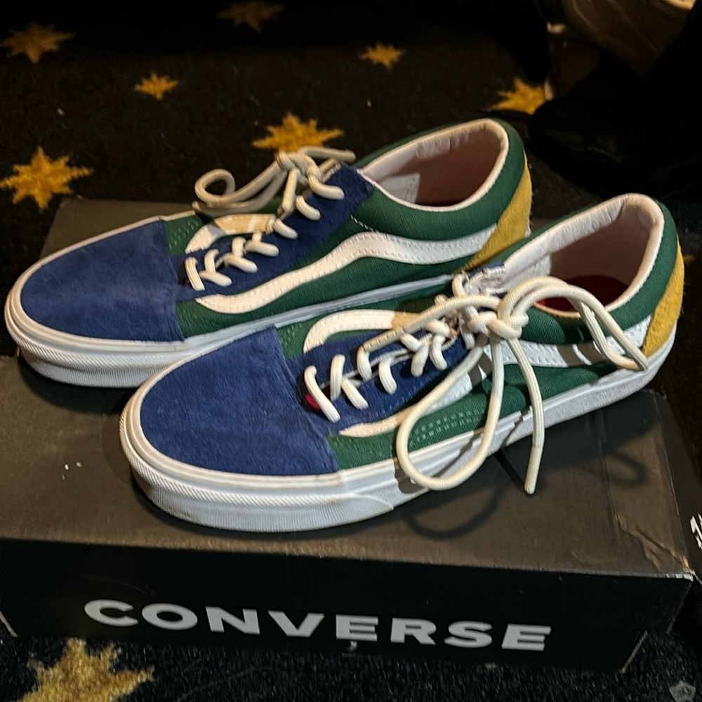 Multi color vans